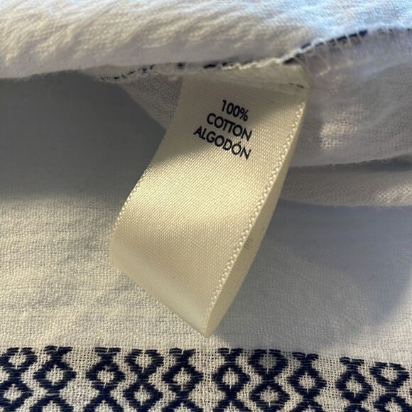 NWT cotton button down long sleeve shirt size M - Picture 9 of 9